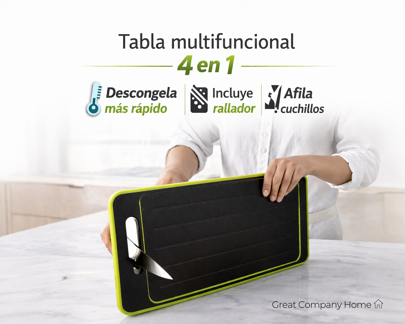 Tabla de Cocina 4 en 1