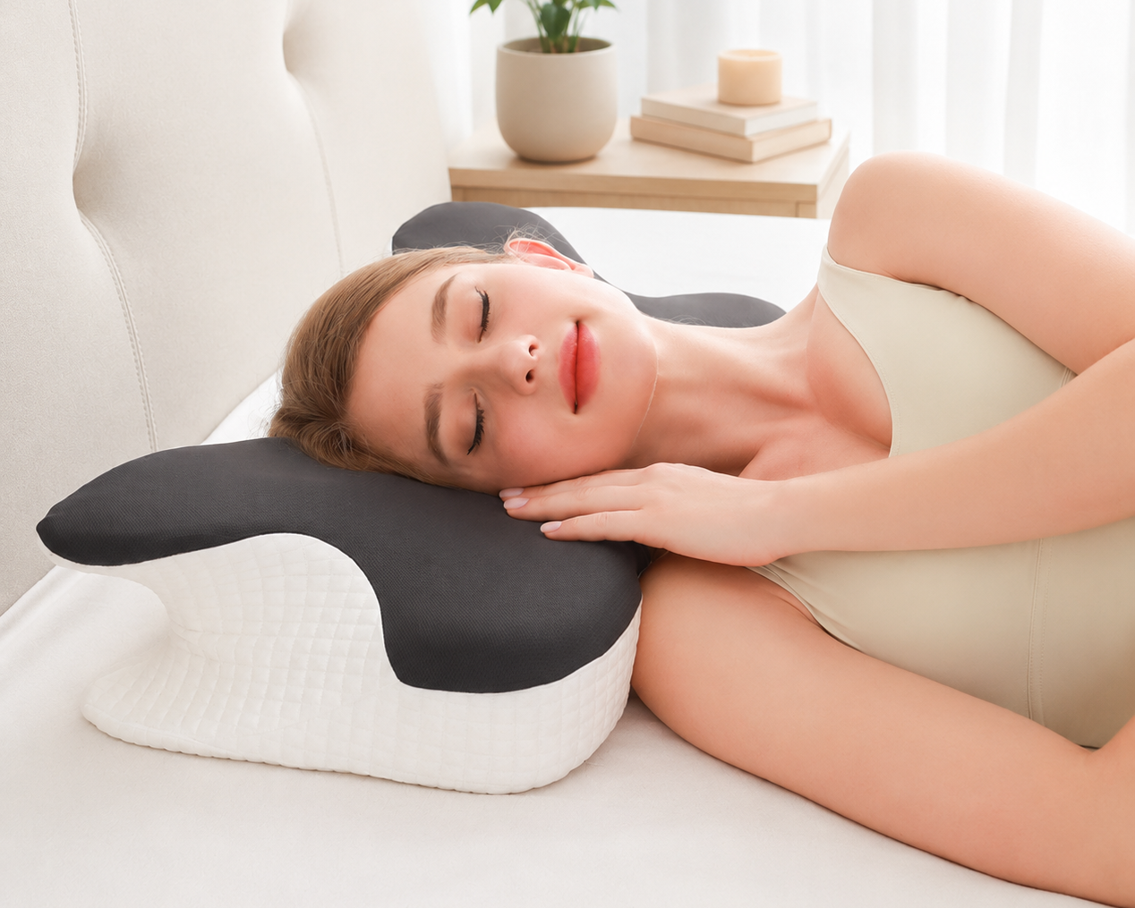 Almohada Ortopédica "Morpheo" - Premium gris