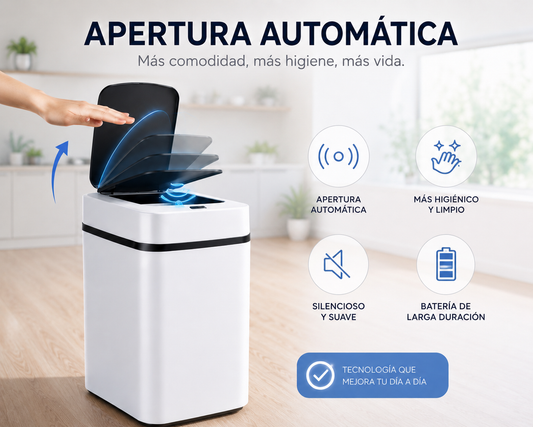 Basurero inteligente touchless