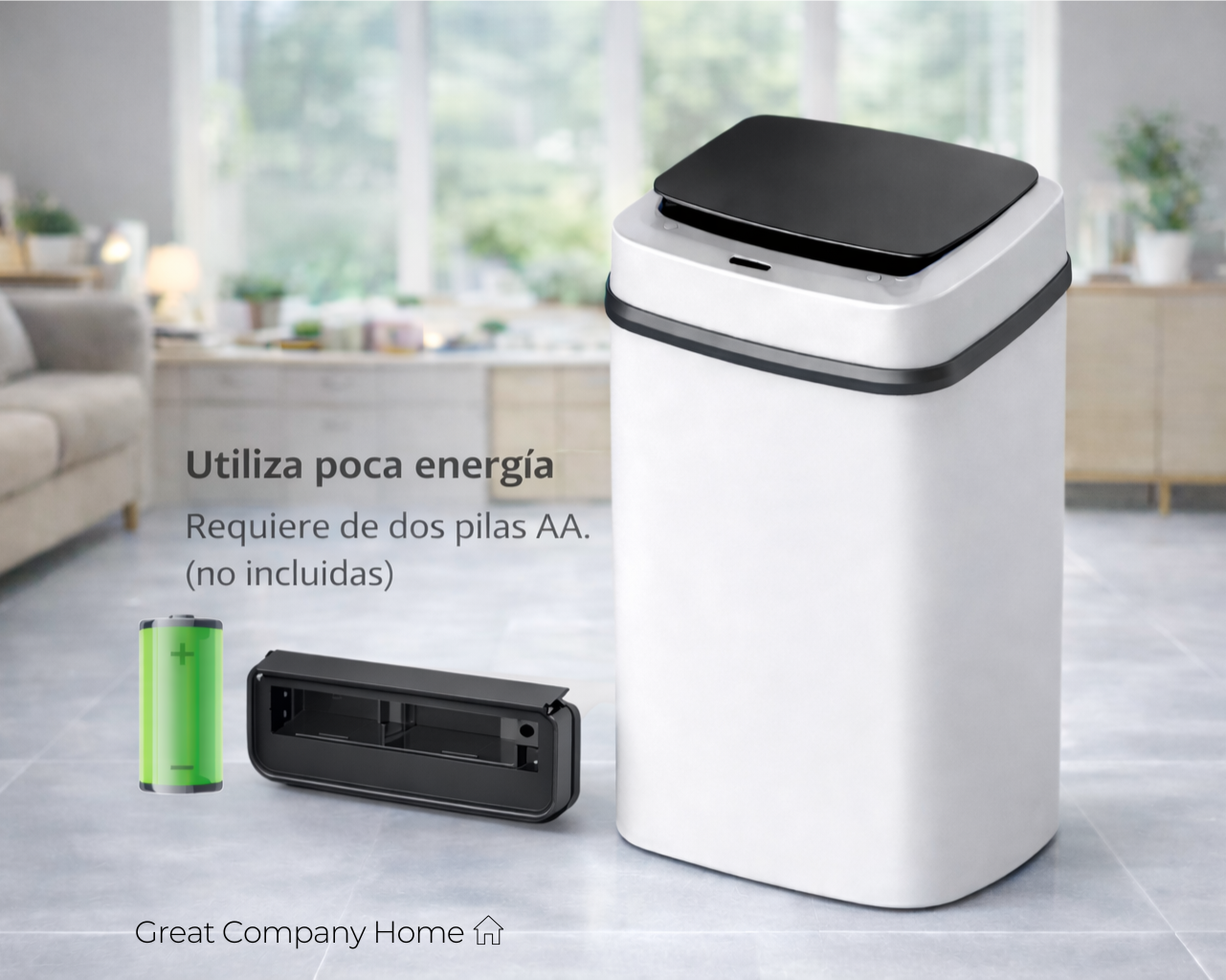 Basurero inteligente touchless