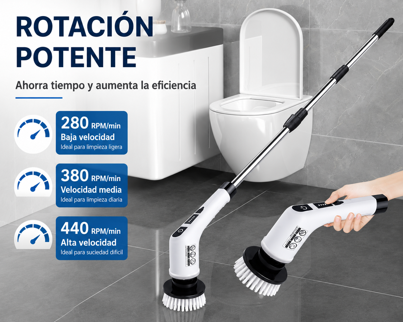 Cepillo de limpieza multifuncional "Clean2000"