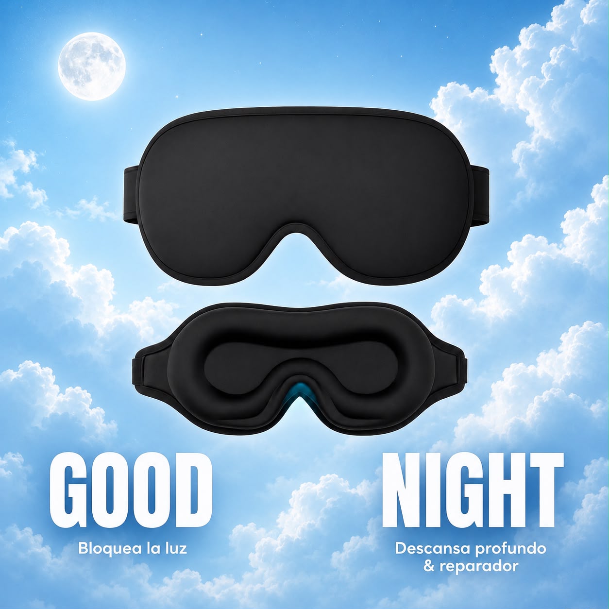 Antifaz BlackOut 3D Premium