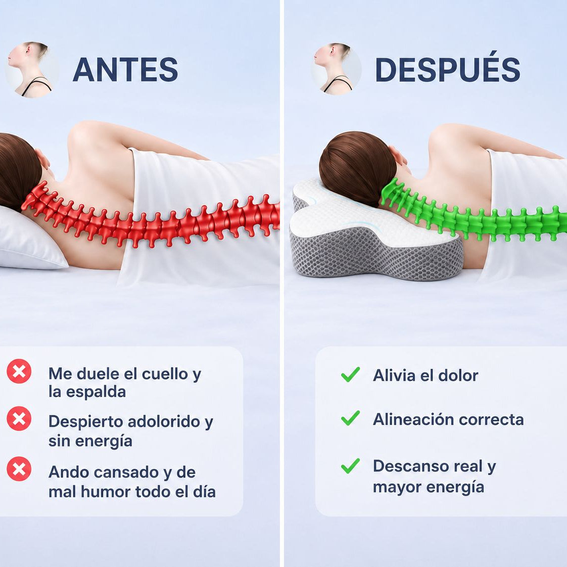 Almohada Ortopédica "Dreammy" Premium