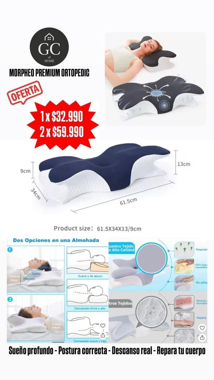 Almohada Ortepédica "Morpheo"